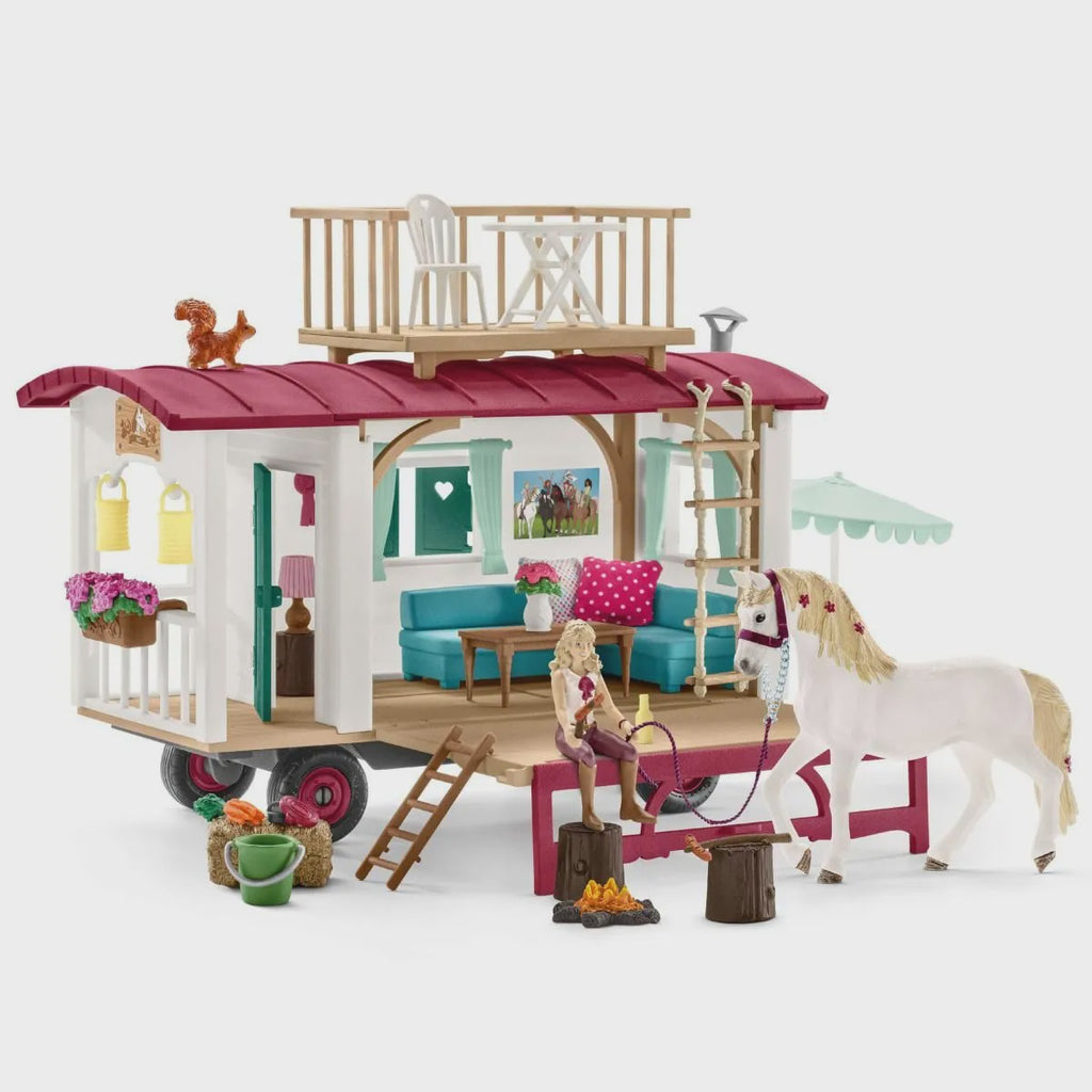 Schleich: Lisa Et Son Cheval Storm