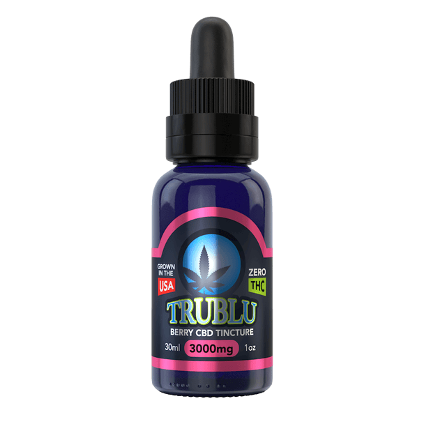 Blue Moon Hemp / TruBlu Berry CBD Tincture 500mg - 3000mg