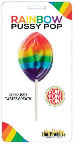 HOTT Products Rainbow Pussy Pop at $3.99