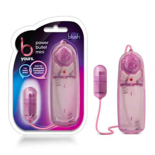 Blush Novelties B Yours Bullet Mini Vibrator Pink at $8.99