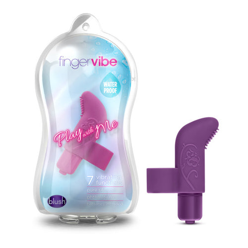 Blush Novelties Play With Me Finger Vibe Lavender at $12.99