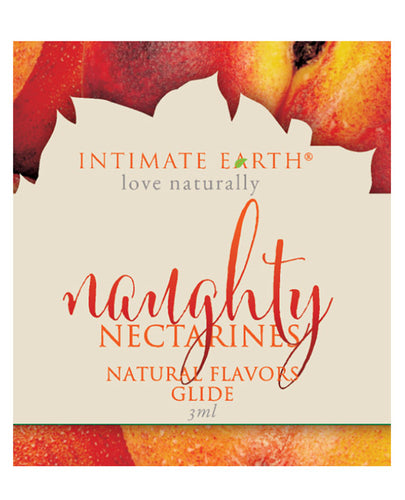 Intimate Earth Intimate Earth Naughty Nectarines Glide 3ml at $2.99