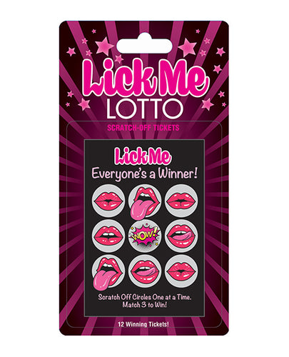 Little Genie Lick Me Lotto Scratch Off Tickets at $7.99