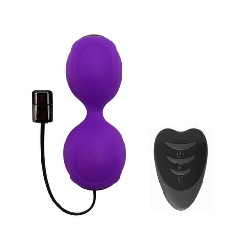 LavaJoy LavaJoy Vibrating Remote Controlled Duo Kegel Balls at $49.99