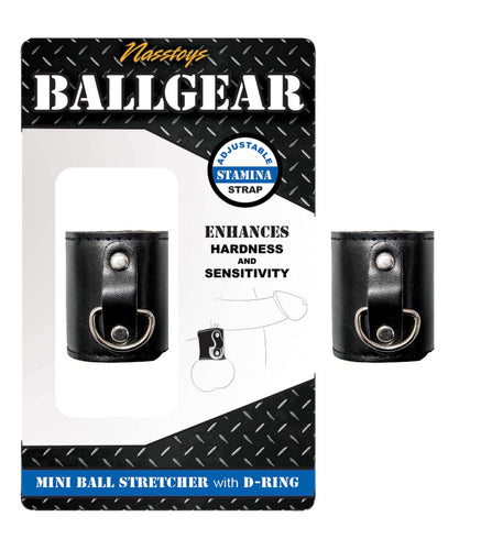 Nasstoys Ballgear Mini Ball Stretcher with D-Ring Black at $11.99