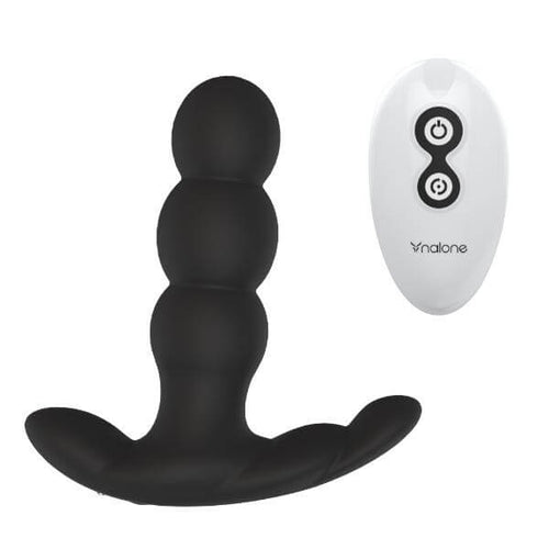 Nalone Nalone Pearl Remote Controlled Rotating Anal Vibrator Black at $49.99