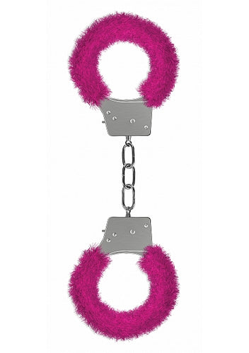 SHOTS AMERICA Ouch Beginner's Handcuffs Furry Pink at $7.99