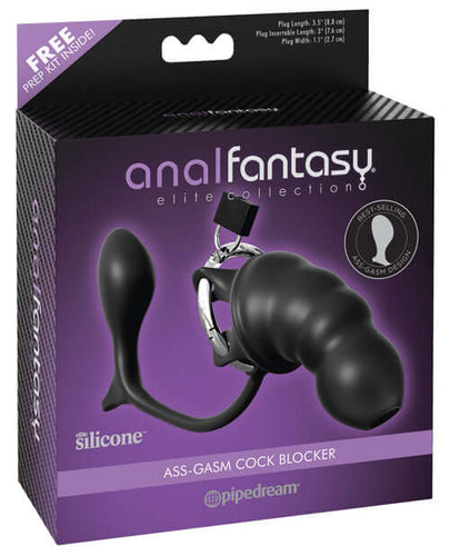 Pipedream Products Anal Fantasy Elite Ass-Gasm Cock Blocker at $49.99