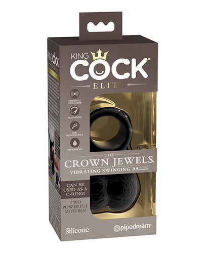 Pipedream Products King Cock Elite Vibrating Silicone Balls at $59.99