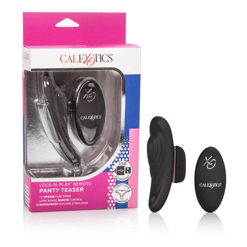 California Exotic Novelties Cal Exotics Lock-N-Play 12-function Remote Control Silicone Panty Teaser at $67.99