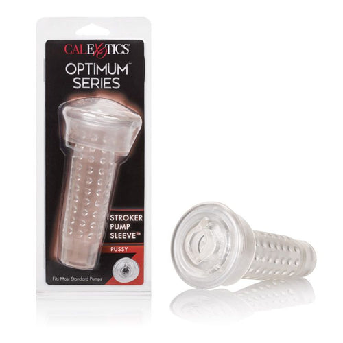 California Exotic Novelties Optimum Series Stroker Pump Sleeve Pussy at $9.99