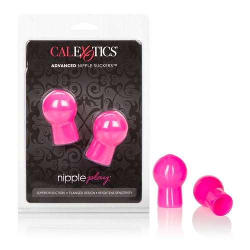 California Exotic Novelties Nipple Play Advanced Nipple Suckers Pink at $8.99