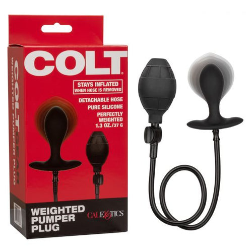 California Exotic Novelties Colt Weighted Pumper Plug at $39.99