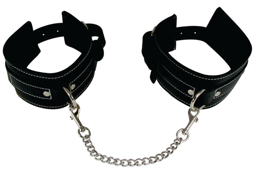 Sport Sheets Sportsheets Edge Leather Wrist Restraints at $41.99