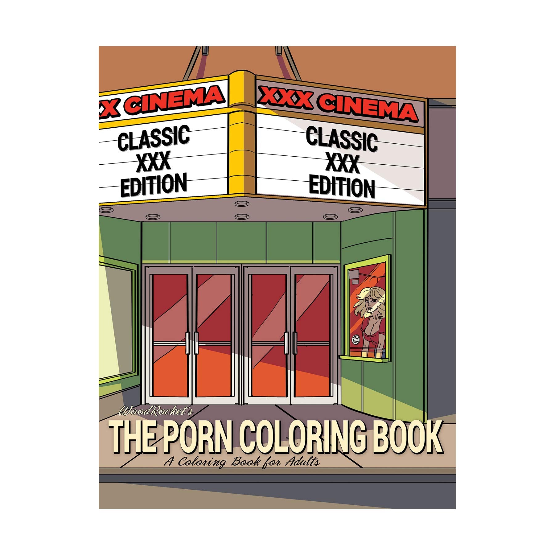 Vintage Xxx Paperbacks - SALE: Wood Rocket, The Porn Coloring Book Classic XXX Edition, $19.99, FREE  SHIPPING