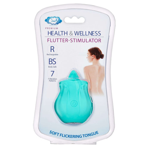 Cloud 9 Novelties Cloud 9 Health and Wellness Flutter Oral Tongue Stimulator Teal at $39.99