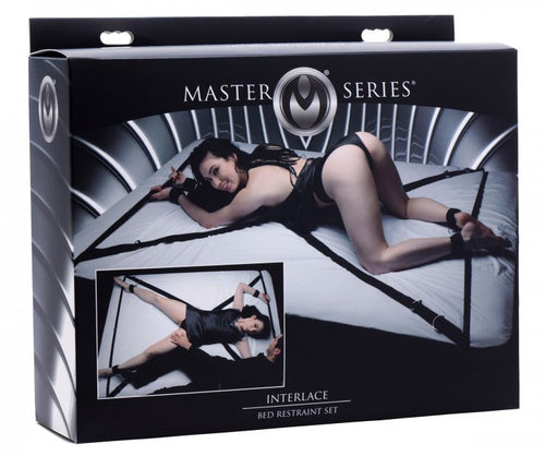 XR Brands Master Series Interlace Bed Restraint Set at $49.99