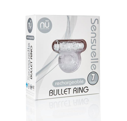 Nu Sensuelle Sensuelle Bullet Ring Clear at $37.99