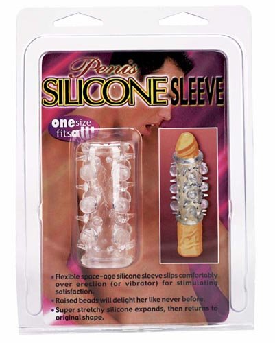 BMS Enterprises Penis Silicone Sleeve with Raised Nodules at $8.99