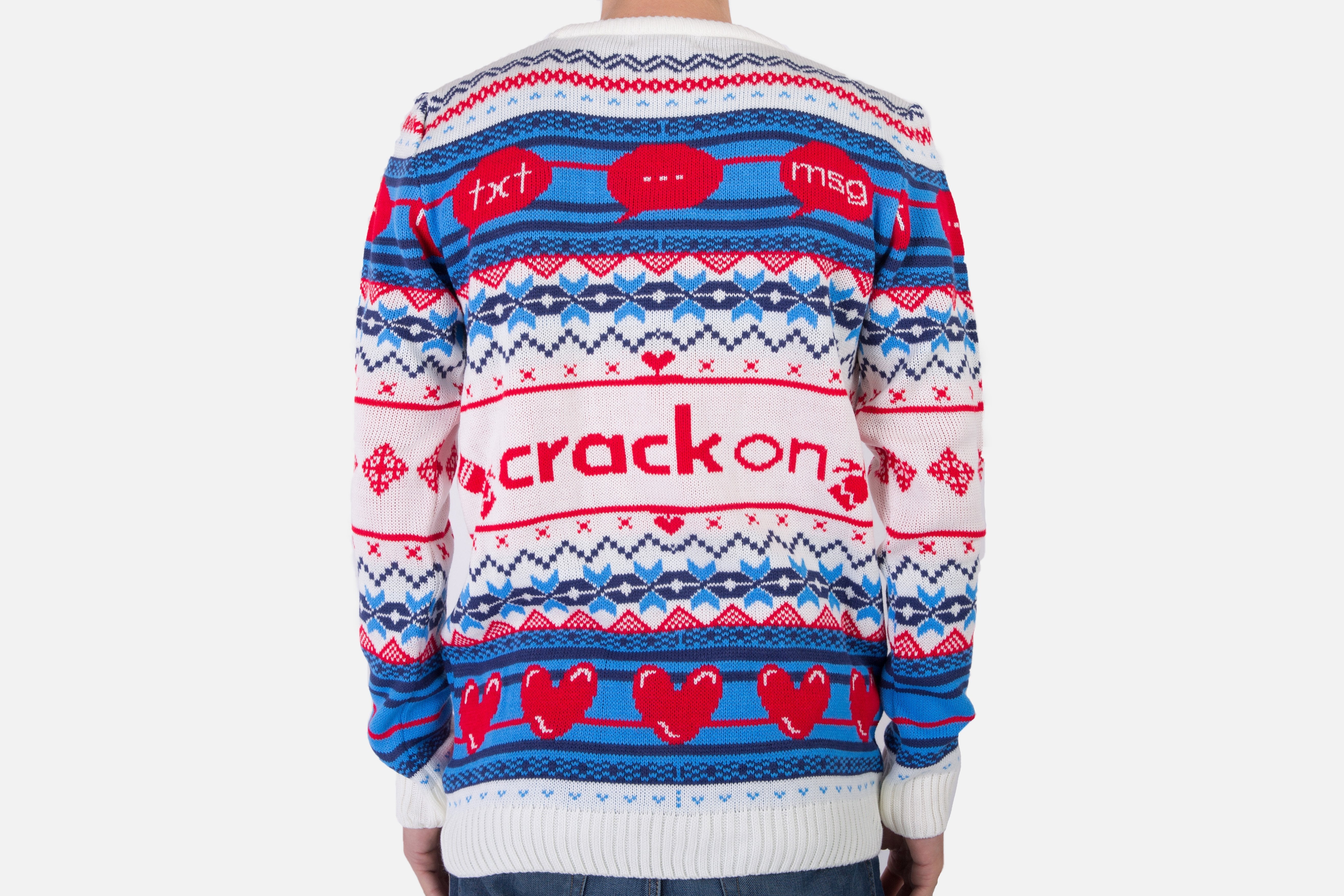 Love Island Christmas Jumper: Festive Flutters | notjustclothing