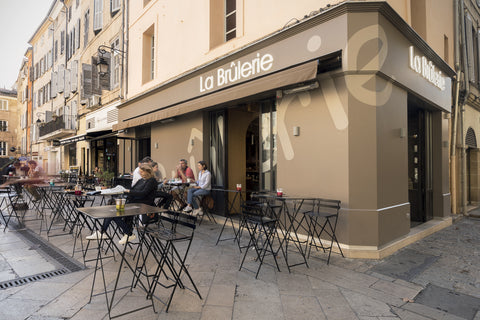 La Brûlerie Richelme terrasse