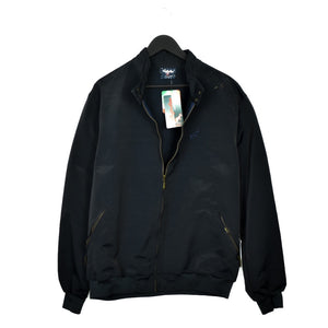 black windbreaker zip up