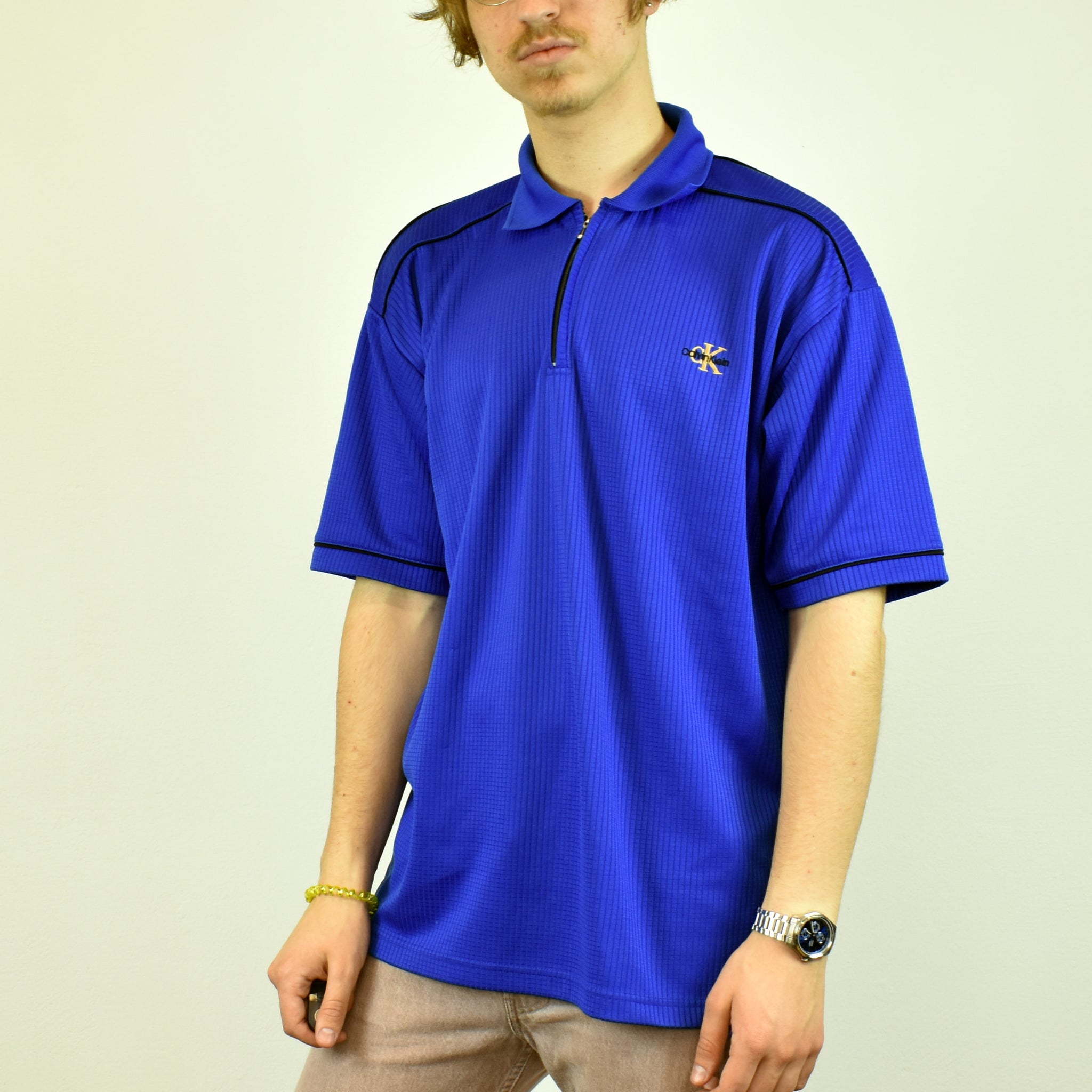 polo shirts zip up