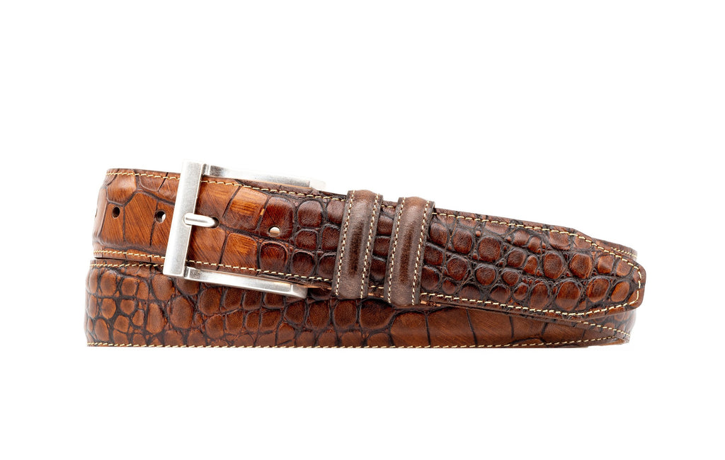 martin dingman crocodile belt