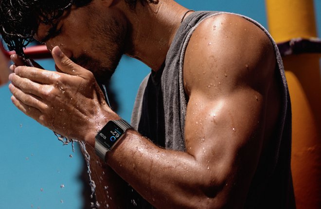 showering with the Apple Watch