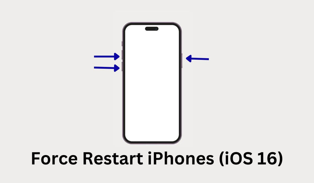 Force restart iPhone 11