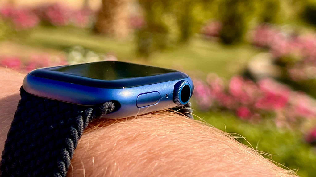 Apple Watch in de zon