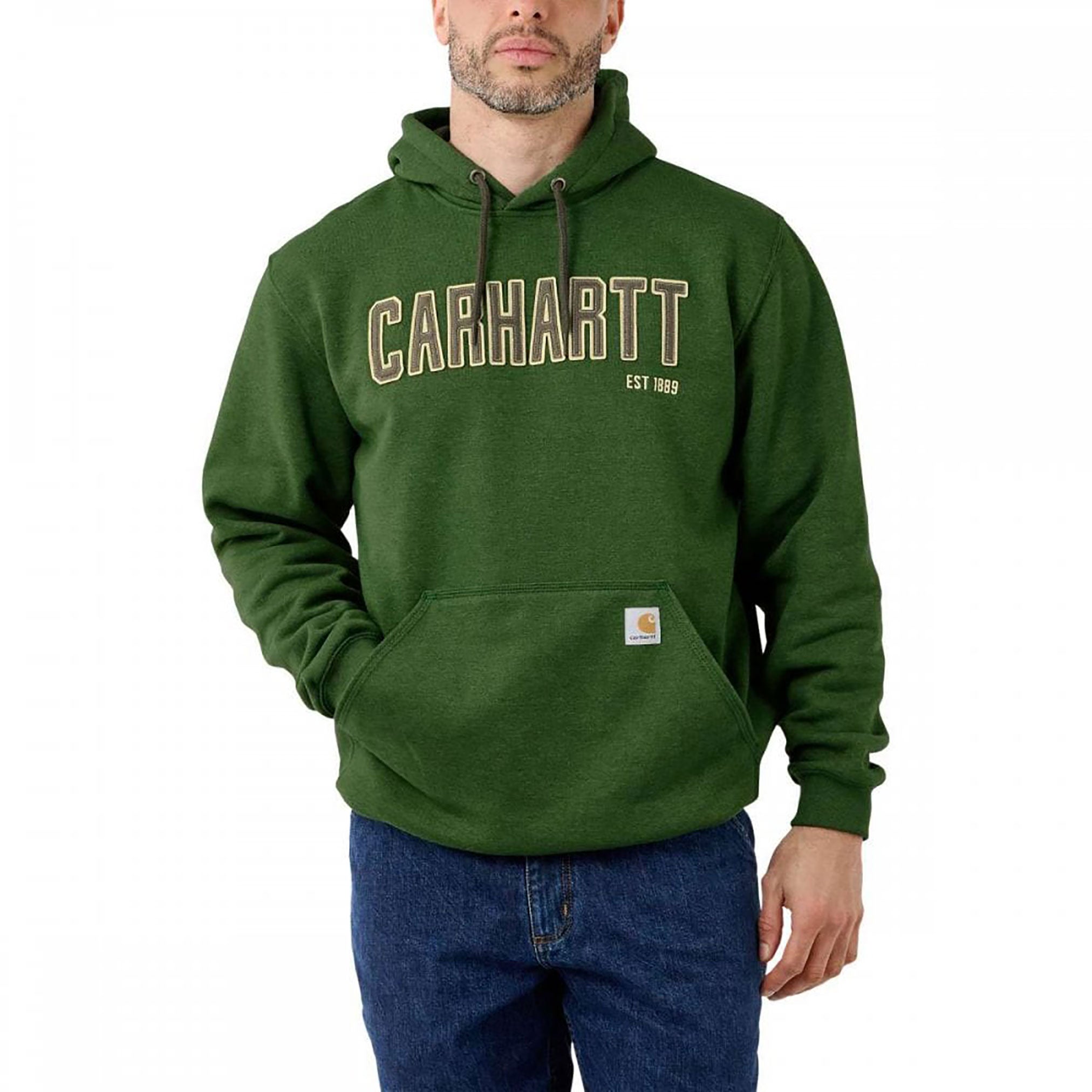 Carhartt Men's Loose Fit Midweight Felt Logo Graphic Sweatshirt ...