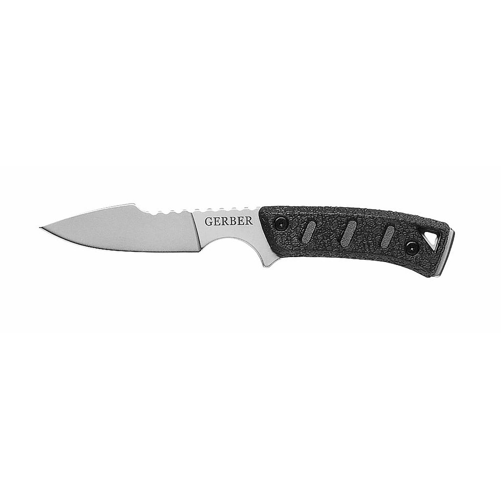 GERBER MYTH FULL Tang Fixed Blade Pro Knife - Gut Hook - Sharpener