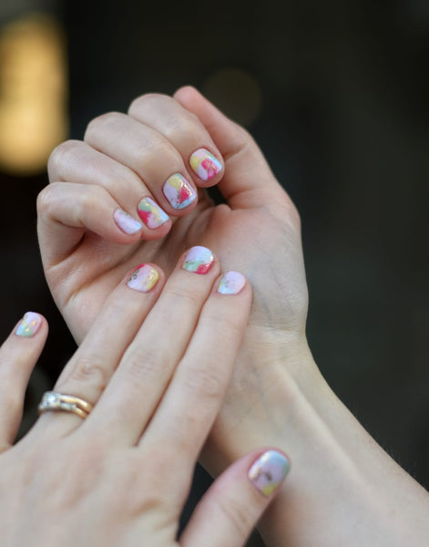 Babetown Vacation Nails Colorful