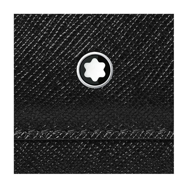 Portefeuille 12 cc zippé avec porte-cartes amovible Montblanc Sartorial