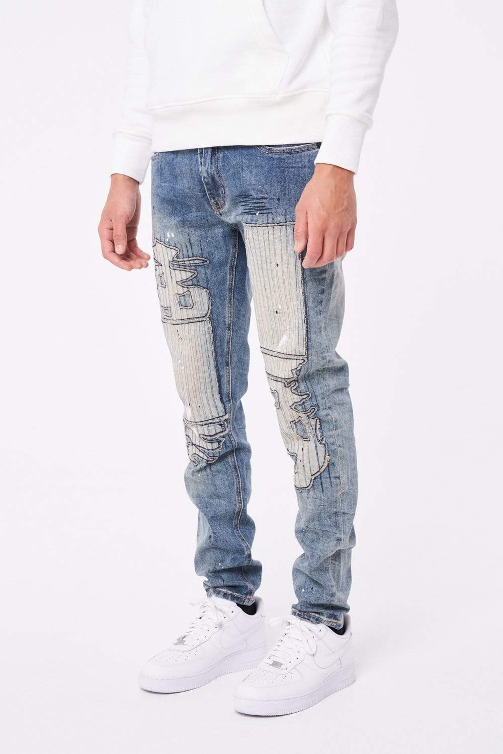 Amicci Premium Quality Men's Ripped Denim Jeans - Italian Styling – Page 4