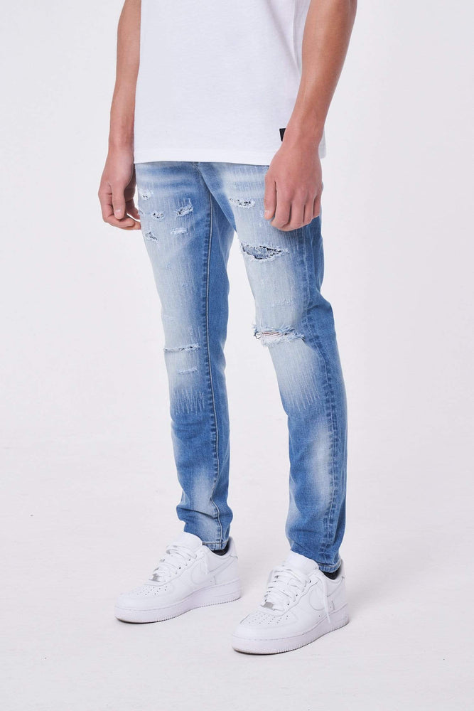 Amicci Premium Quality Men's Ripped Denim Jeans - Italian Styling – Page 2
