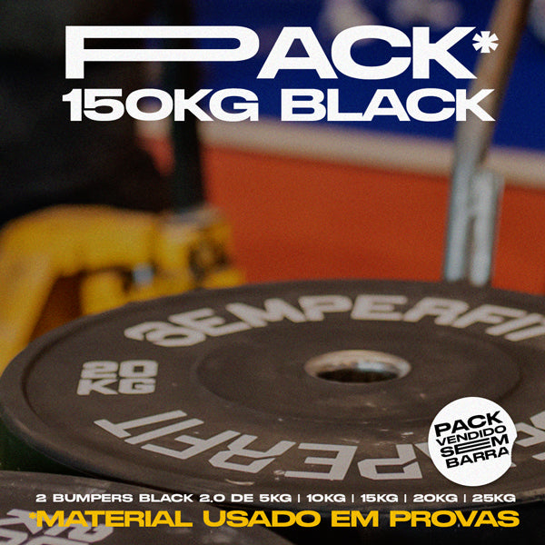 Comprar Pack 150Kg Black s/Barra