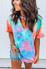 tie and dye t-shirt sweatshirt hoodie URB1 vêtements streetwear couleurs colorés fashion tendance 