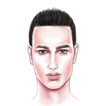 Face Shape: Men's Oblong