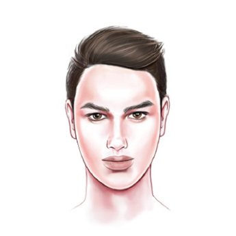 Face Shape: Men's Oval