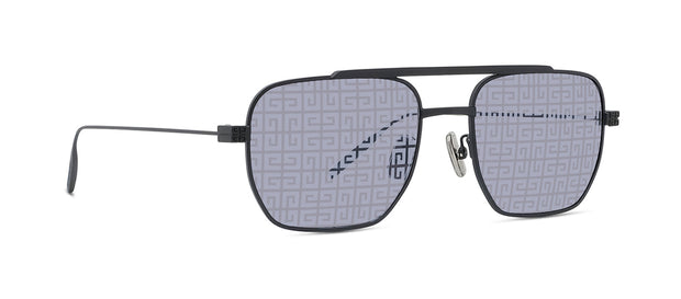 Fendi 57mm Navigator Print Sunglasses