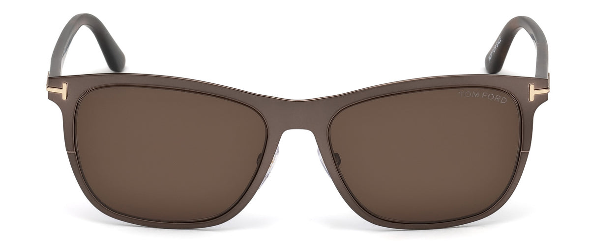 Tom Ford Alasdhair Wayfarer Sunglasses | Brown/Brown | Free Shipping