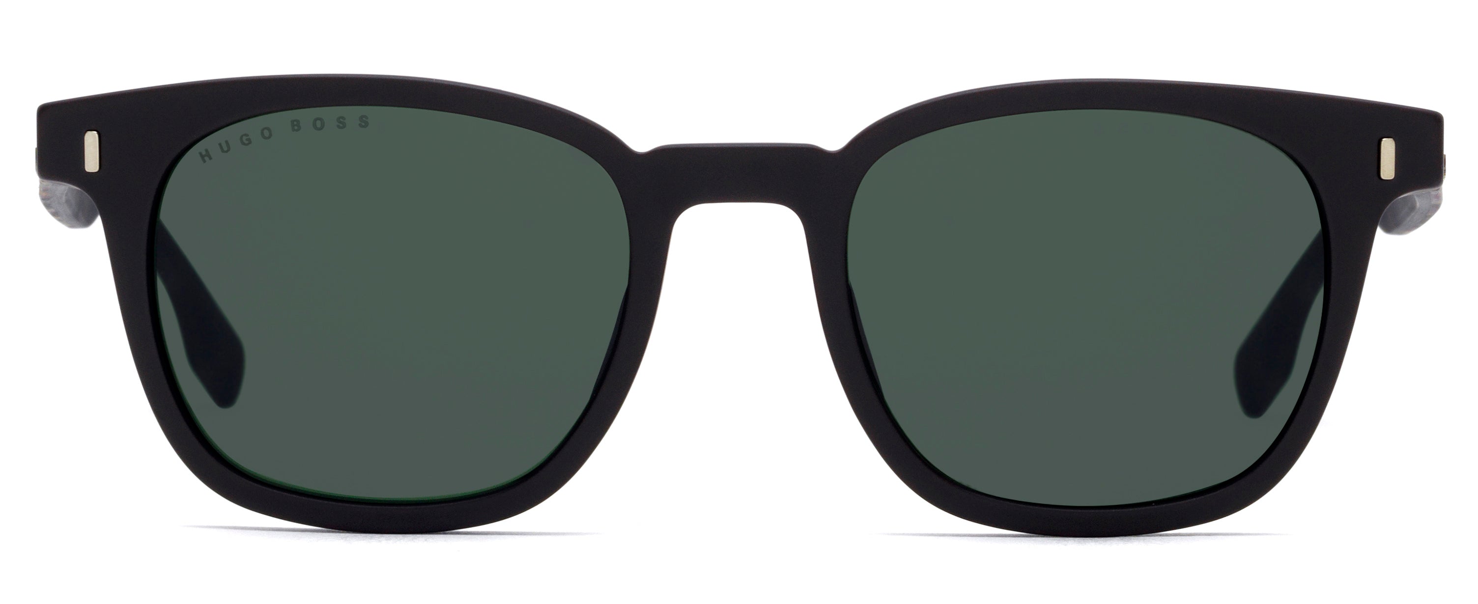 Hugo Boss 0907s Rectangle Men's Sunglasses In Green | ModeSens