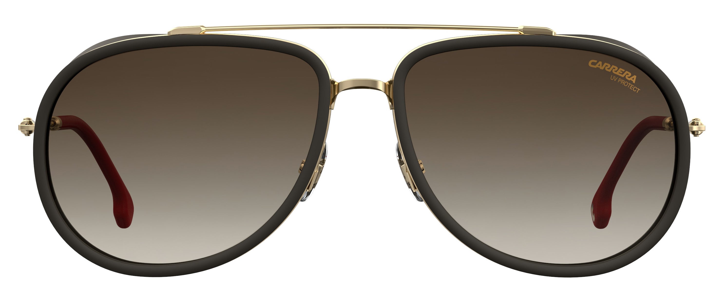 Carrera CA166 Men's Aviator Sunglasses - Black/Brown