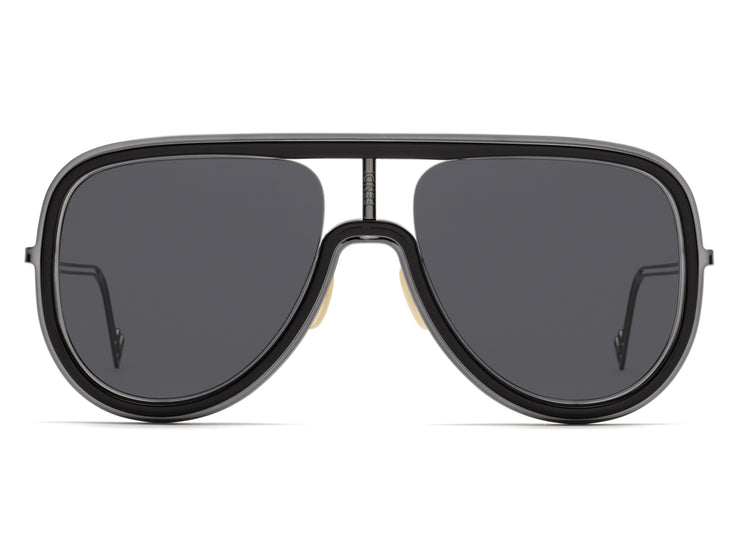 fendi black aviators