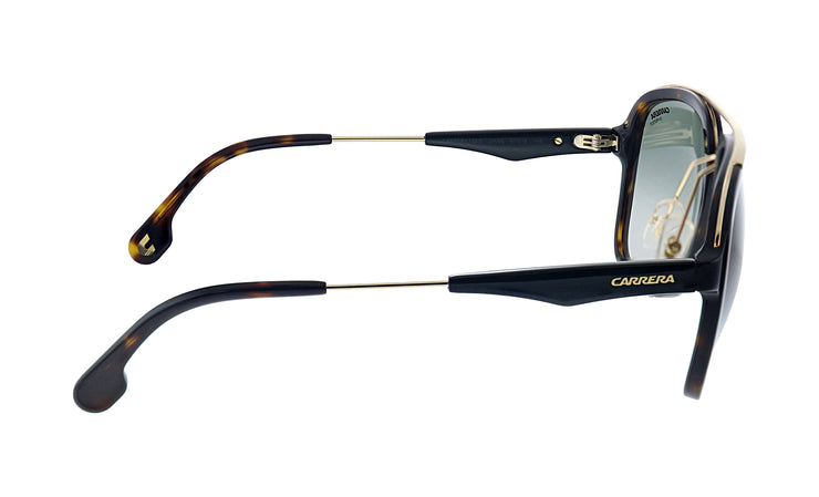 Carrera CA133 Polarized Men's Square Sunglasses - Tortoise-Havana/Gray