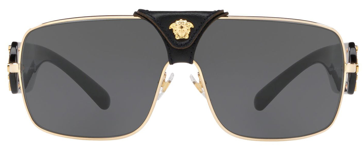 Versace 2207Q Rectangle Sunglasses