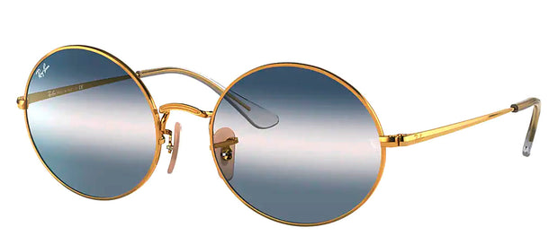 Ray-Ban Ray-ban Oval Sunglasses in Metallic for Men | Lyst