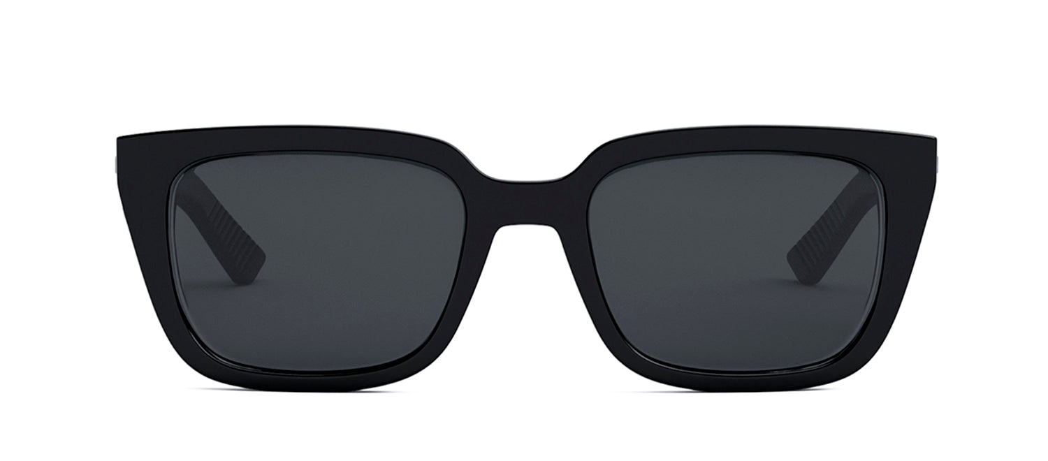 Dior B27 S2i 10a0 Square Sunglasses In Black | ModeSens